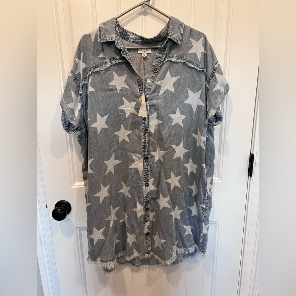 Easel Star Dress